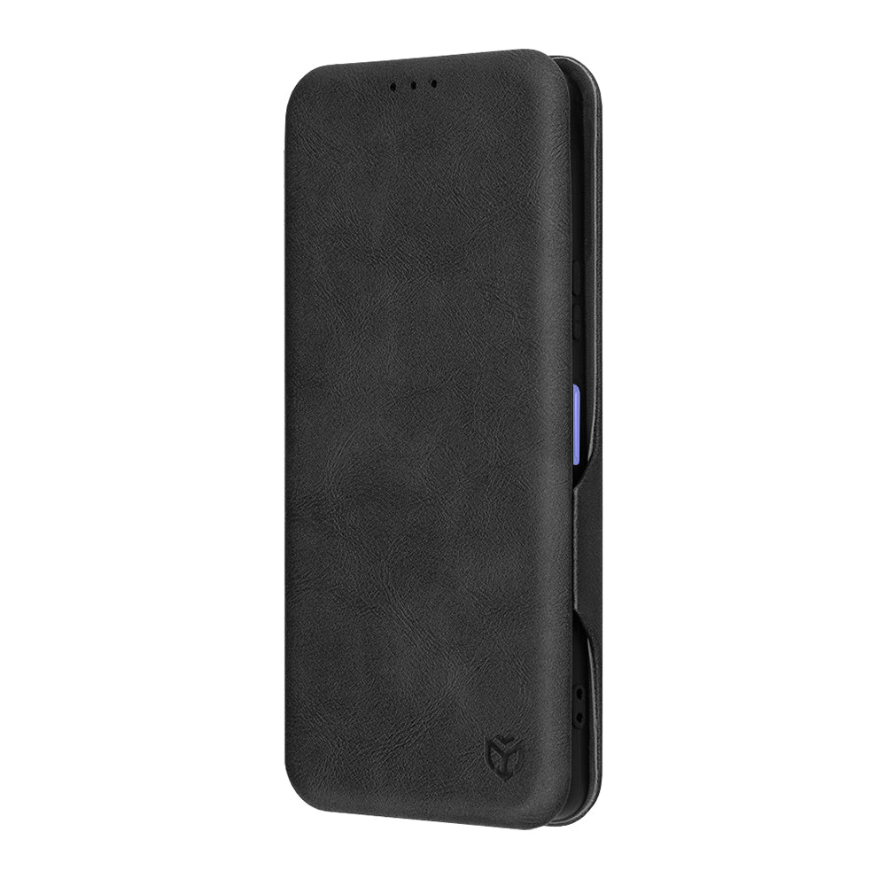 Funda para Sony Xperia 5 VI, Techsuit, Safe Wallet Plus, Negra