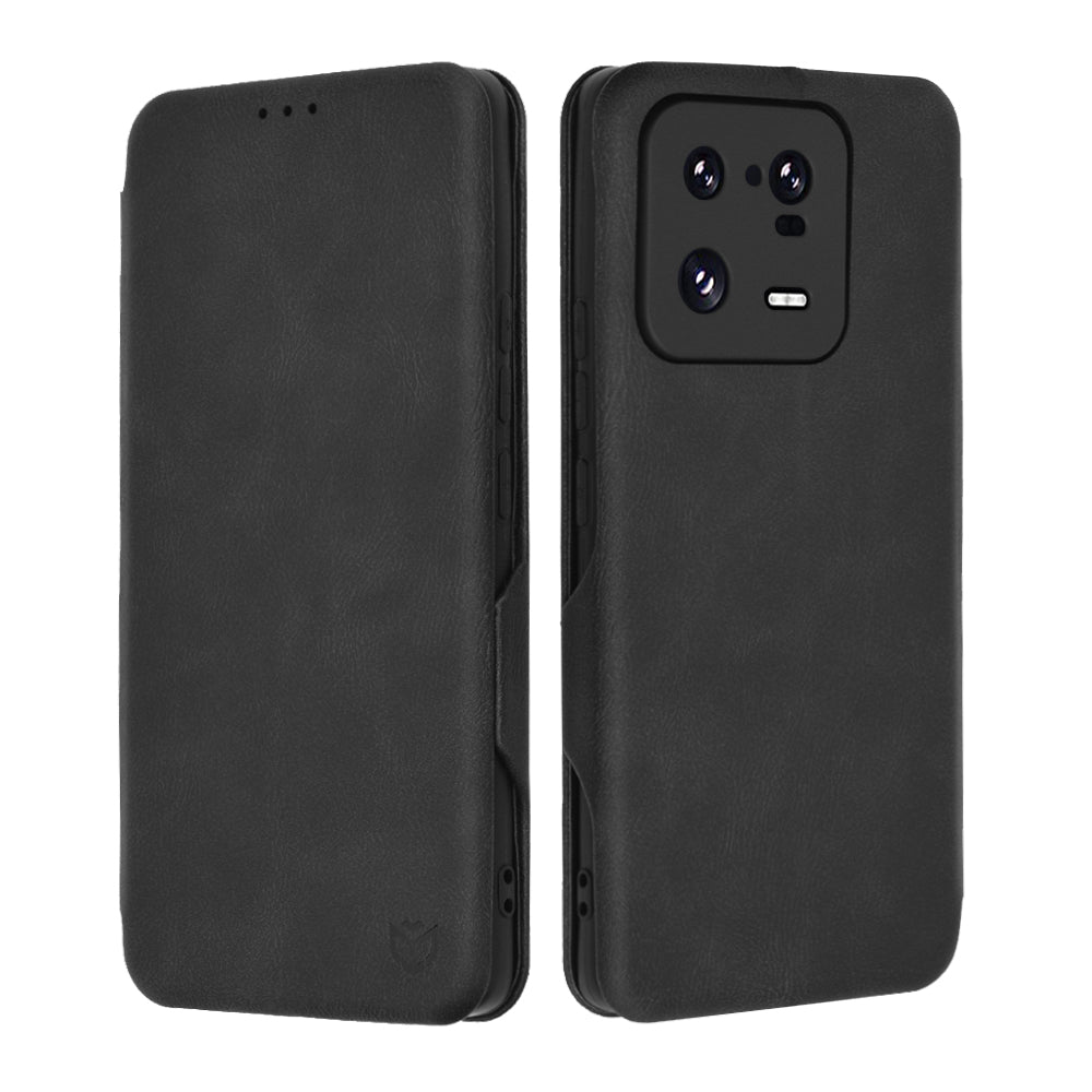 Funda para Xiaomi 13 Pro, Techsuit, Safe Wallet Plus, Negra