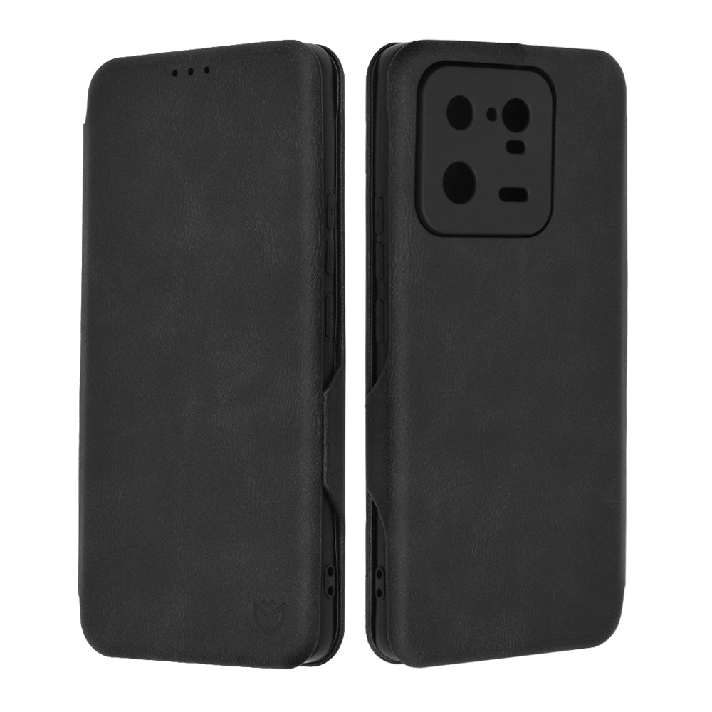 Funda para Xiaomi 13 Pro, Techsuit, Safe Wallet Plus, Negra