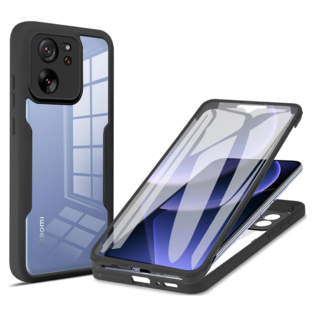 Funda para Xiaomi 13T Pro / 13T, Techsuit, ColorVerse 360, Negra