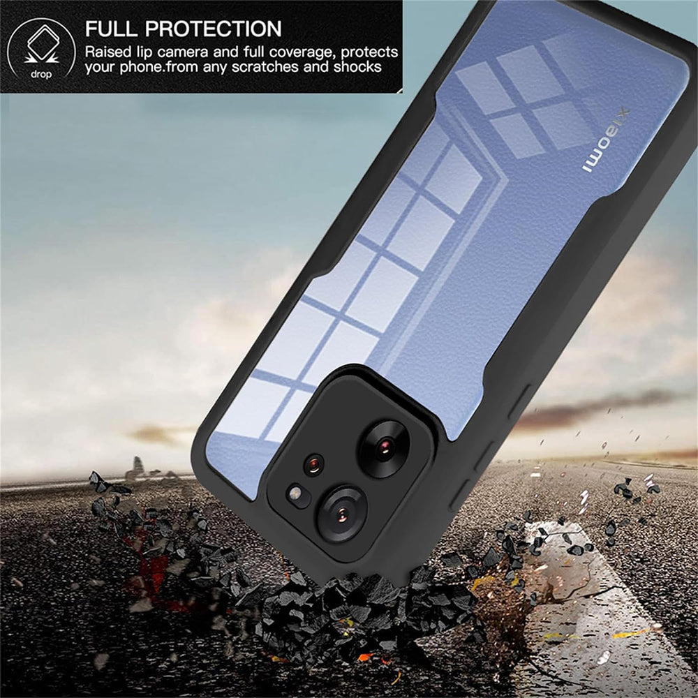 Funda para Xiaomi 13T Pro / 13T, Techsuit, ColorVerse 360, Negra