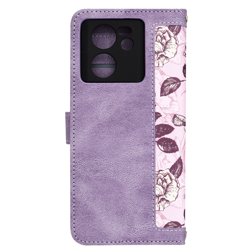 Funda para Xiaomi 13T Pro / 13T, Techsuit, FlipCraft, Morado
