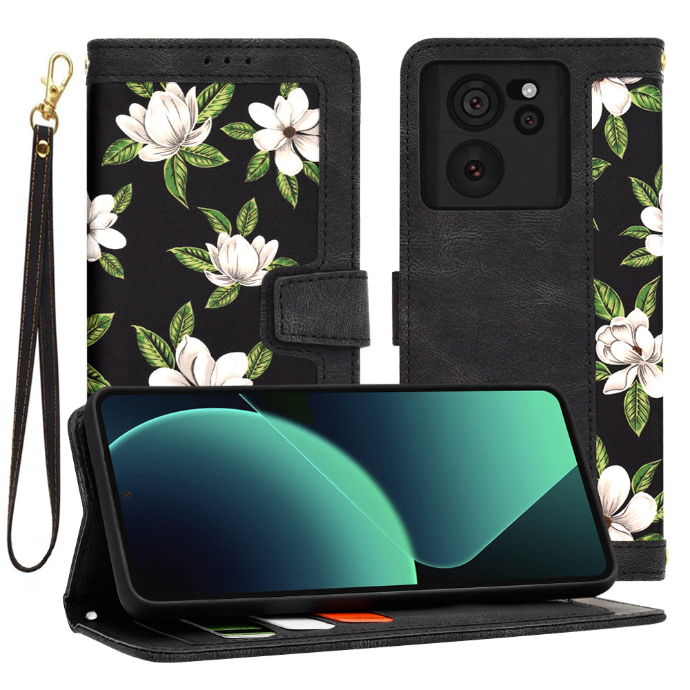 Funda para Xiaomi 13T Pro / 13T, Techsuit, FlipCraft, Negra