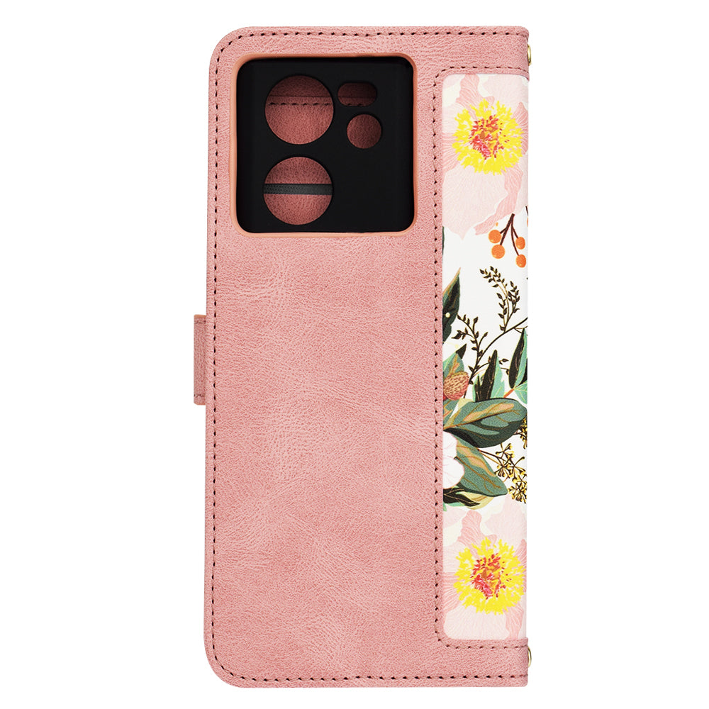Funda para Xiaomi 13T Pro / 13T, Techsuit, FlipCraft, Rosa