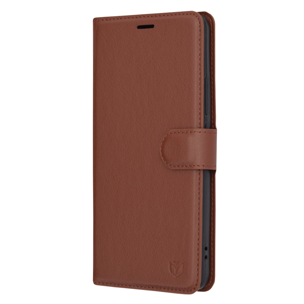 Funda para Xiaomi 13T Pro / 13T, Techsuit, Leather Folio, Marrón