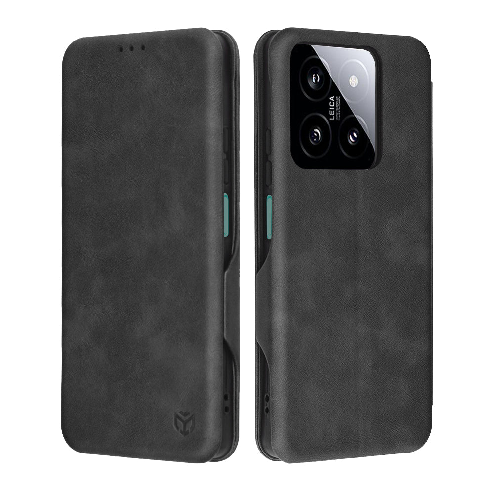 Funda para Xiaomi 14, Techsuit, Safe Wallet Plus, Negra