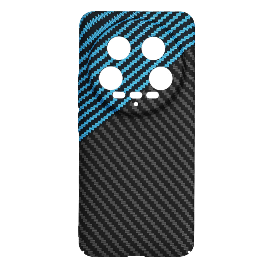 Funda para Xiaomi 14 Ultra, Techsuit, Carbonite FiberShell, Negra Bleu