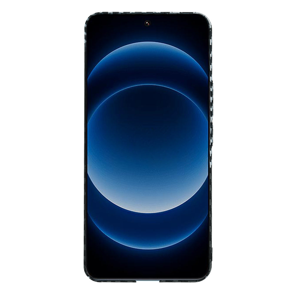 Funda para Xiaomi 14 Ultra, Techsuit, Carbonite FiberShell, Negra Gris