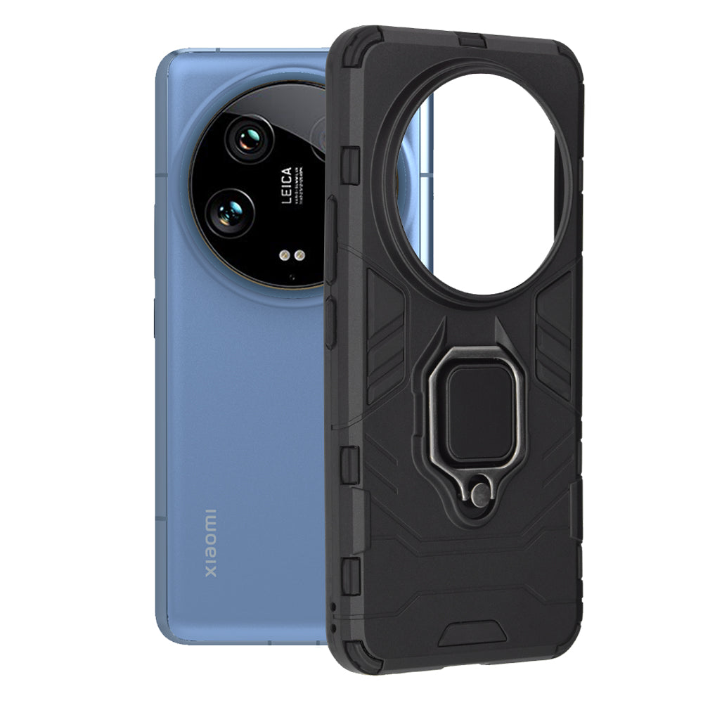 Funda para Xiaomi 14 Ultra, Techsuit, Shield, Negra