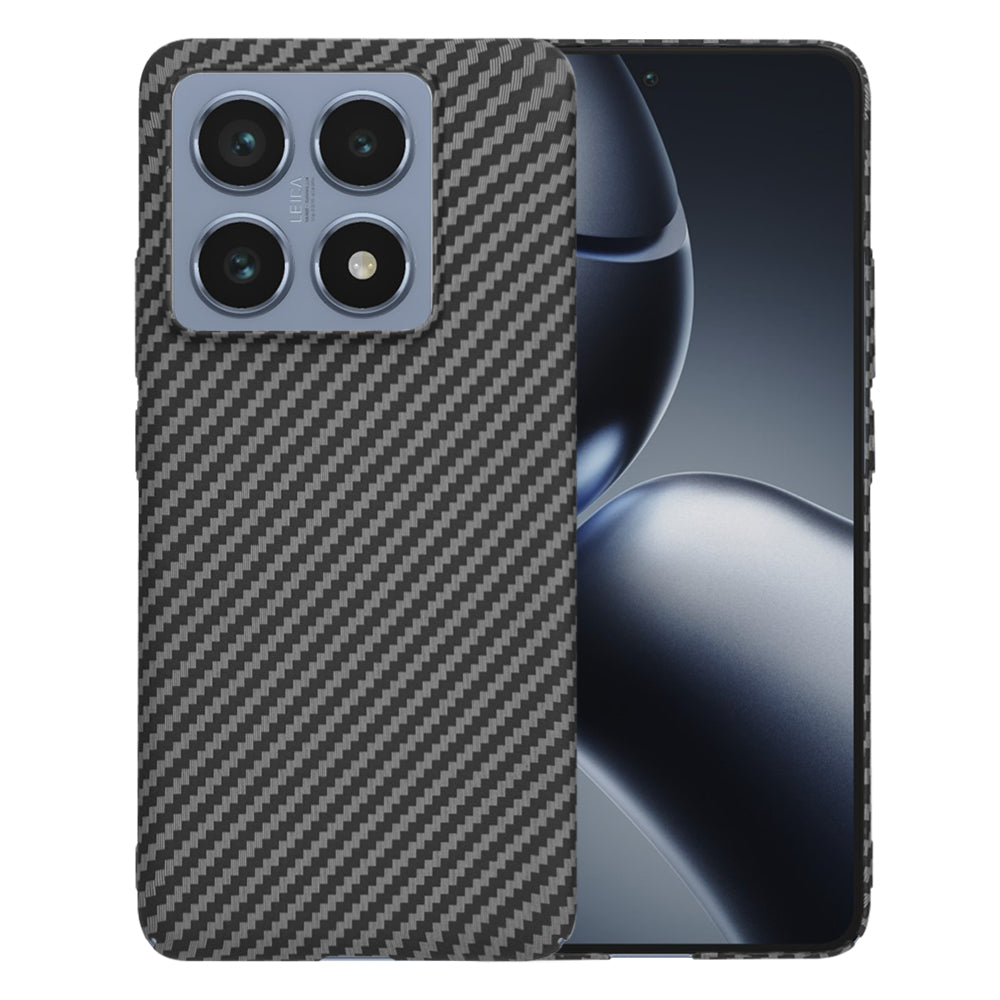 Funda para Xiaomi 14T Pro, Techsuit, Carbonite FiberShell, Negra