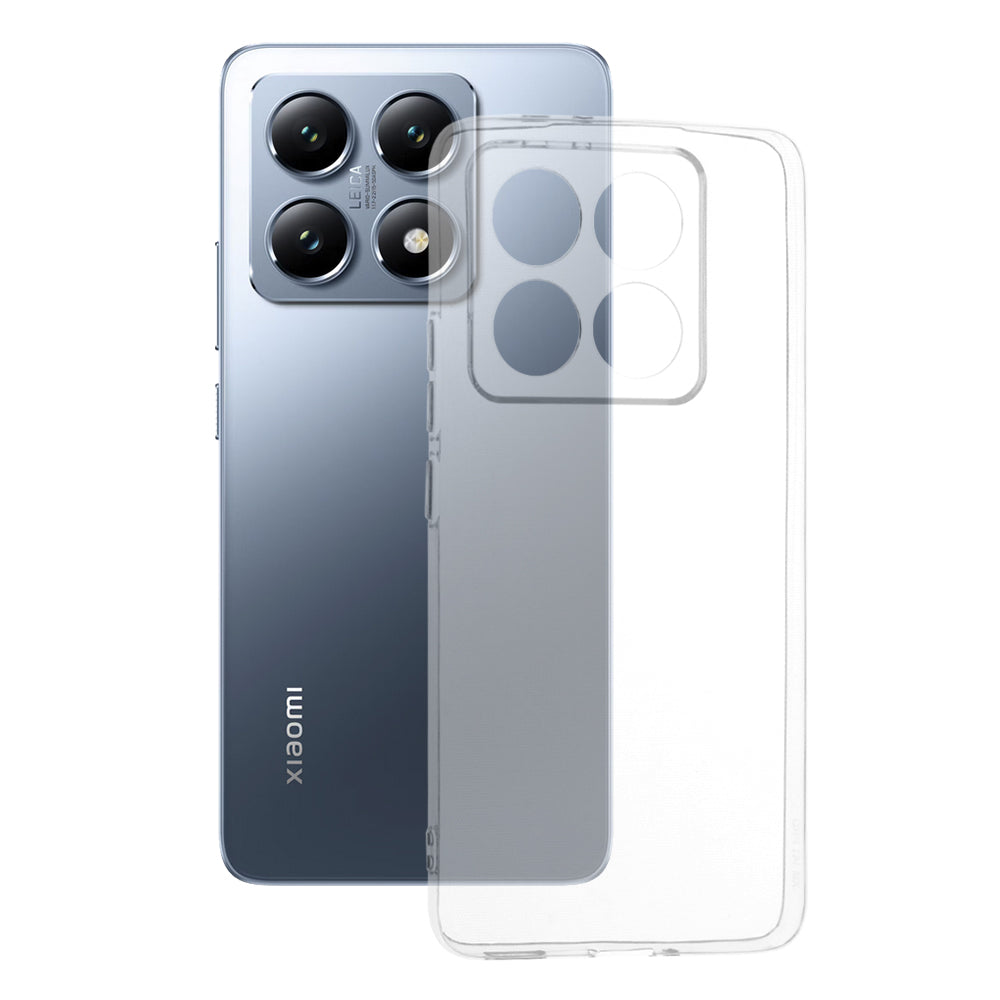 Funda para Xiaomi 14T Pro, Techsuit, Clear, Transparente