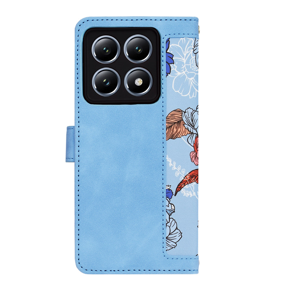 Funda para Xiaomi 14T Pro, Techsuit, FlipCraft, Azul
