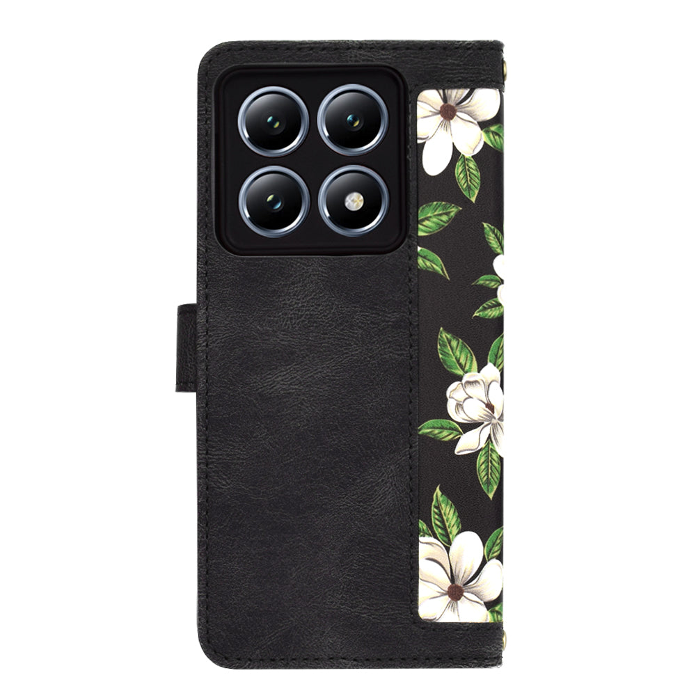 Funda para Xiaomi 14T Pro, Techsuit, FlipCraft, Negra