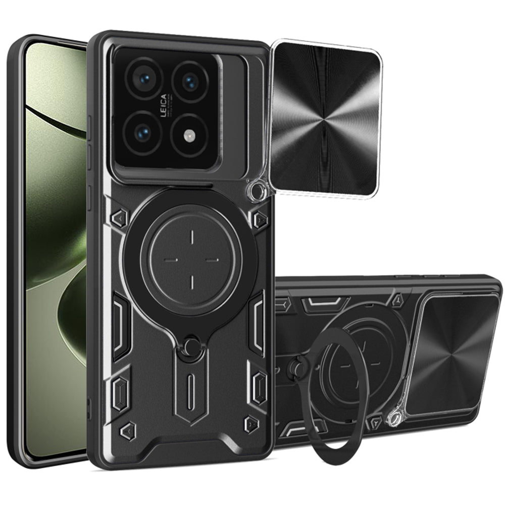 Funda para Xiaomi 14T, Techsuit, CamGuard Pro, Negra