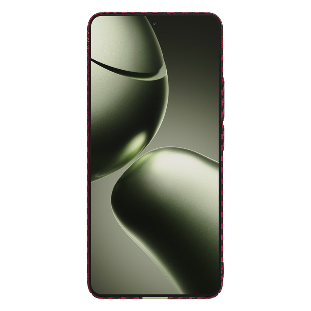 Funda para Xiaomi 14T, Techsuit, Carbonite FiberShell, Roja