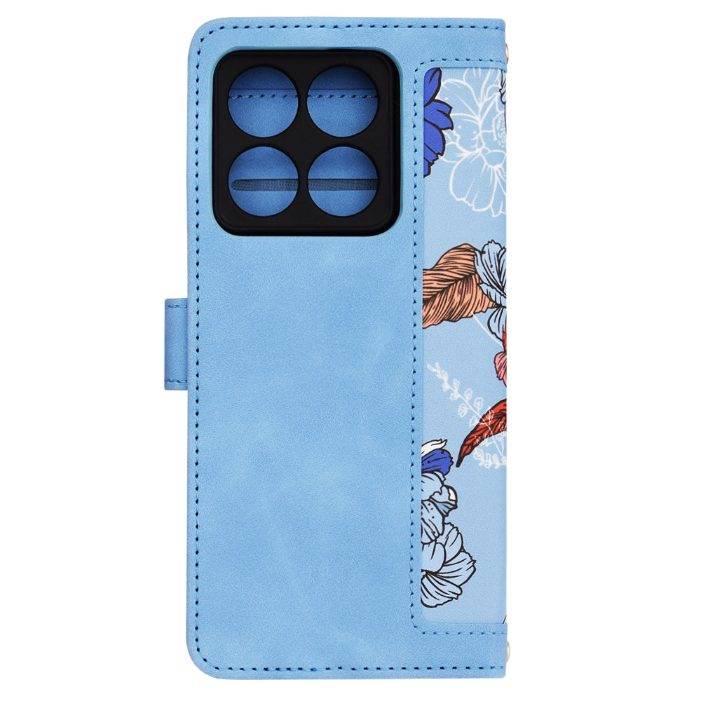 Funda para Xiaomi 14T, Techsuit, FlipCraft, Azul