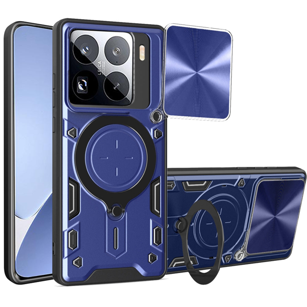 Funda para Xiaomi 15 Pro, Techsuit, CamGuard Pro, Azul
