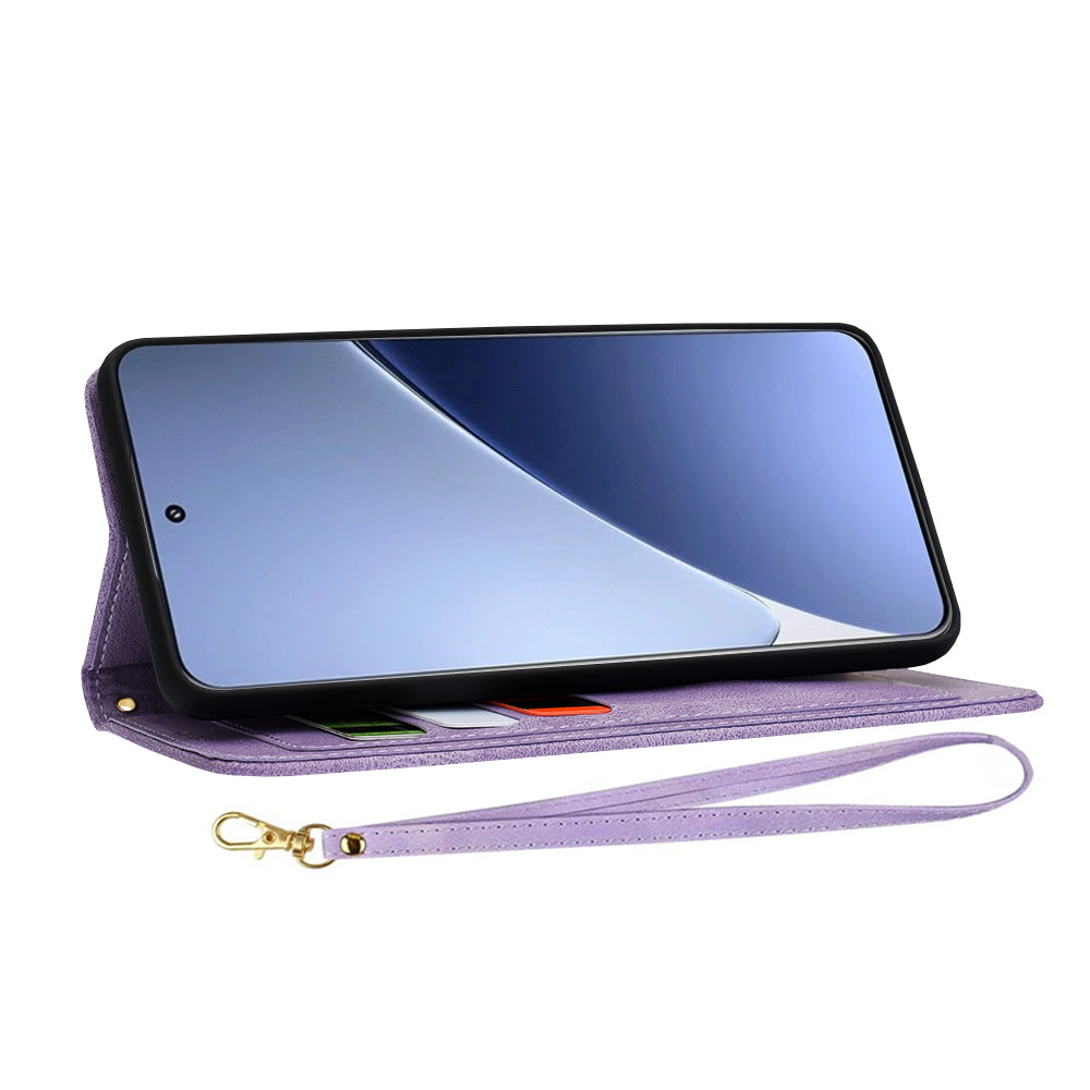Funda para Xiaomi 15 Pro, Techsuit, FlipCraft, Morado