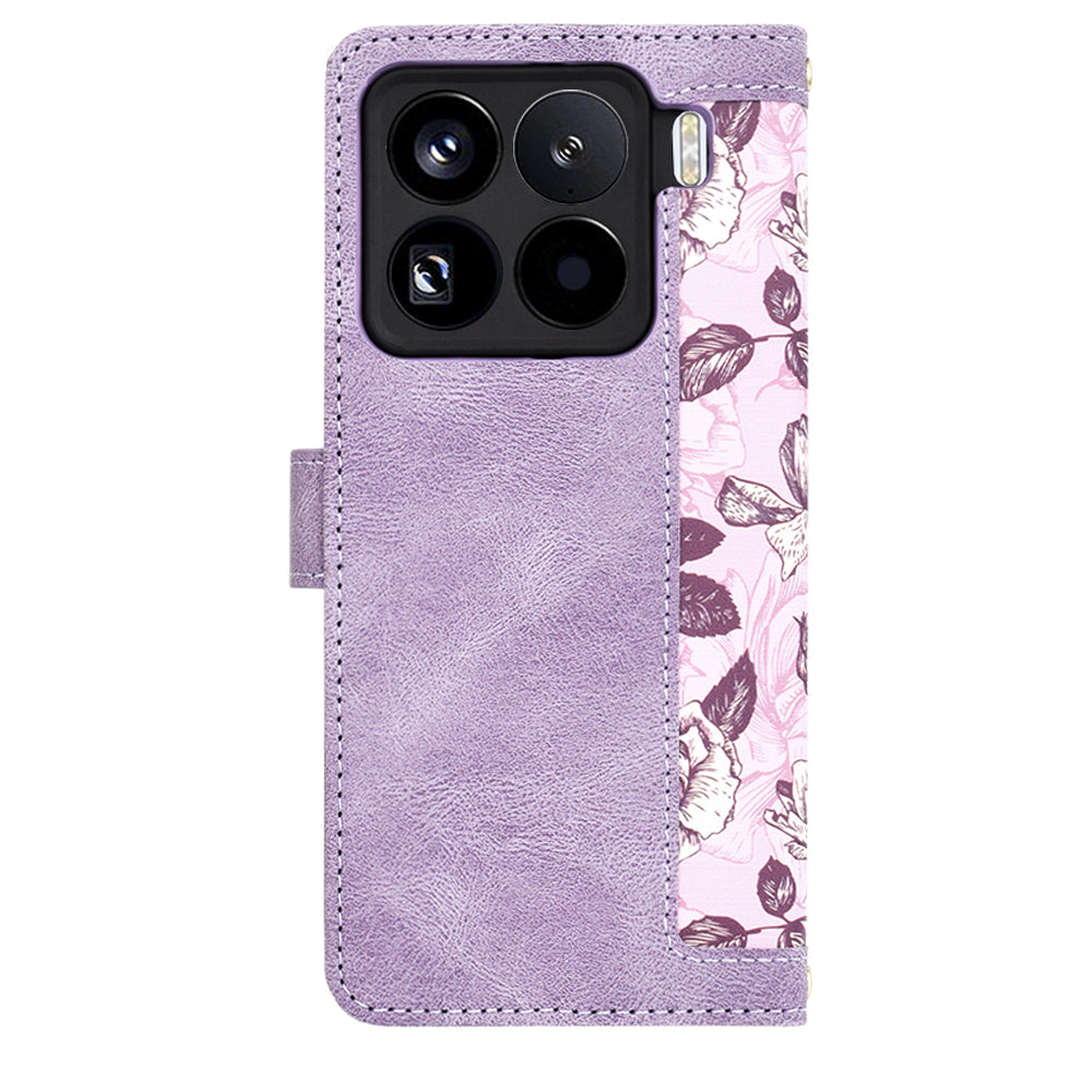 Funda para Xiaomi 15 Pro, Techsuit, FlipCraft, Morado