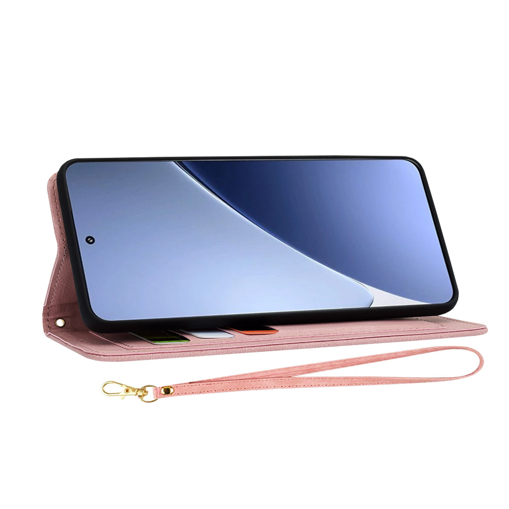 Funda para Xiaomi 15 Pro, Techsuit, FlipCraft, Rosa