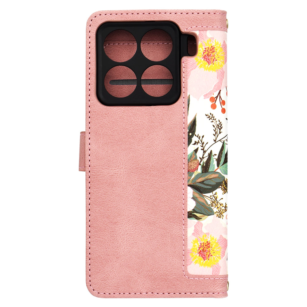 Funda para Xiaomi 15 Pro, Techsuit, FlipCraft, Rosa