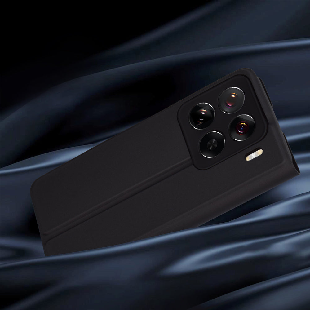Funda para Xiaomi 15 Pro, Techsuit, Magskin Book, Negra