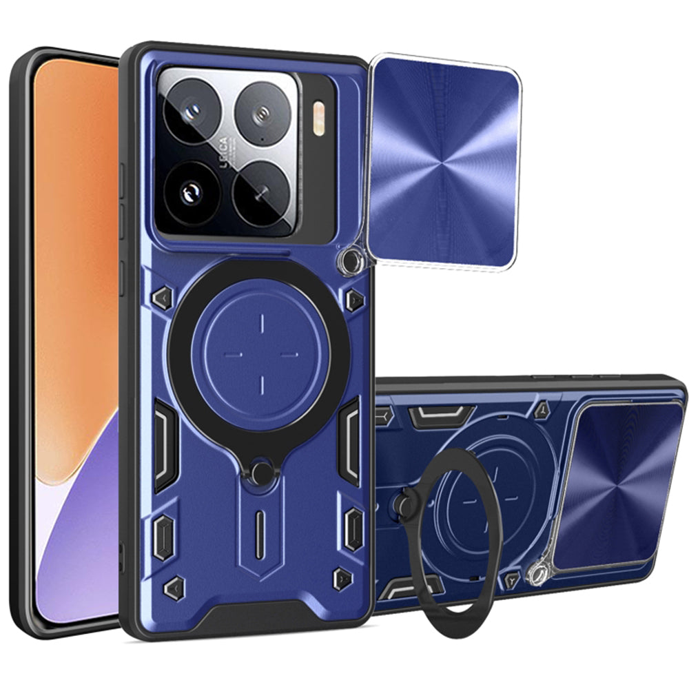 Funda para Xiaomi 15, Techsuit, CamGuard Pro, Azul