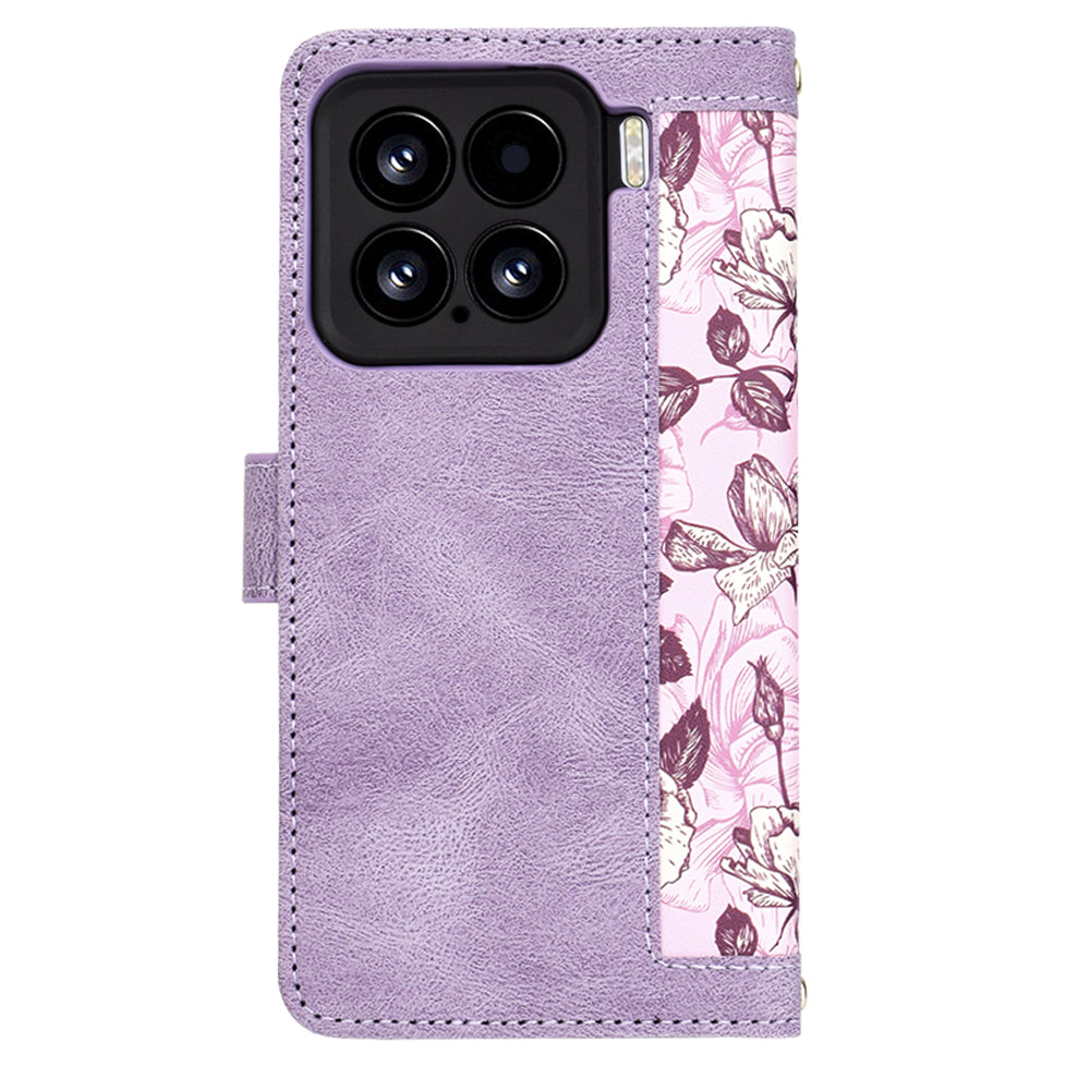 Funda para Xiaomi 15, Techsuit, FlipCraft, Morado