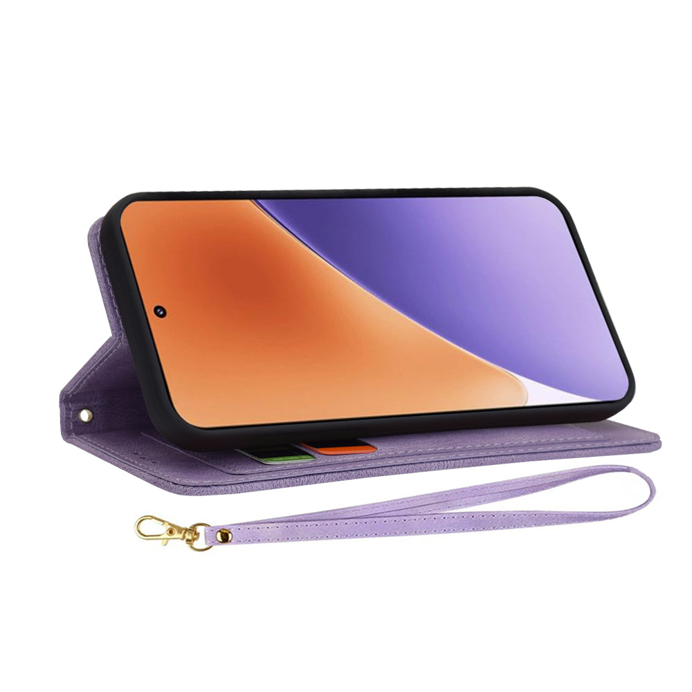 Funda para Xiaomi 15, Techsuit, FlipCraft, Morado