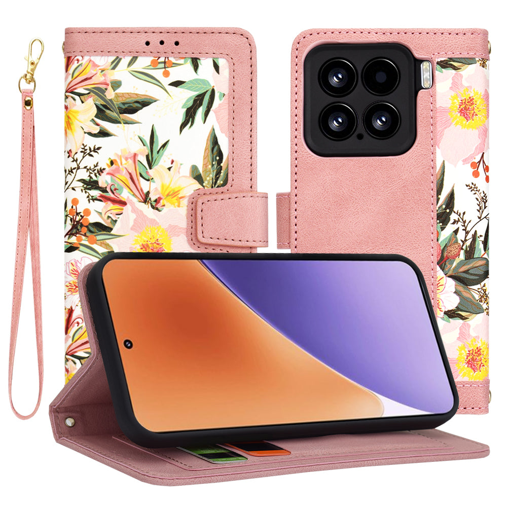 Funda para Xiaomi 15, Techsuit, FlipCraft, Rosa