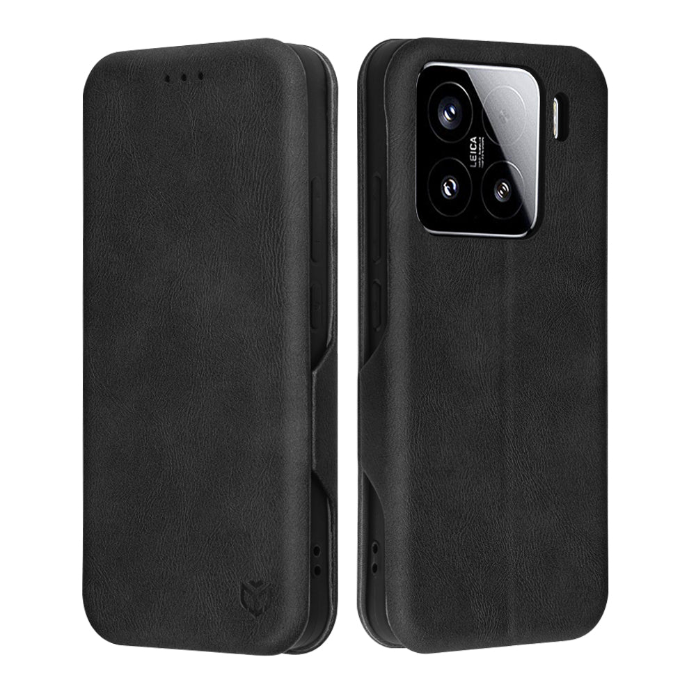 Funda para Xiaomi 15, Techsuit, Safe Wallet Plus, Negra