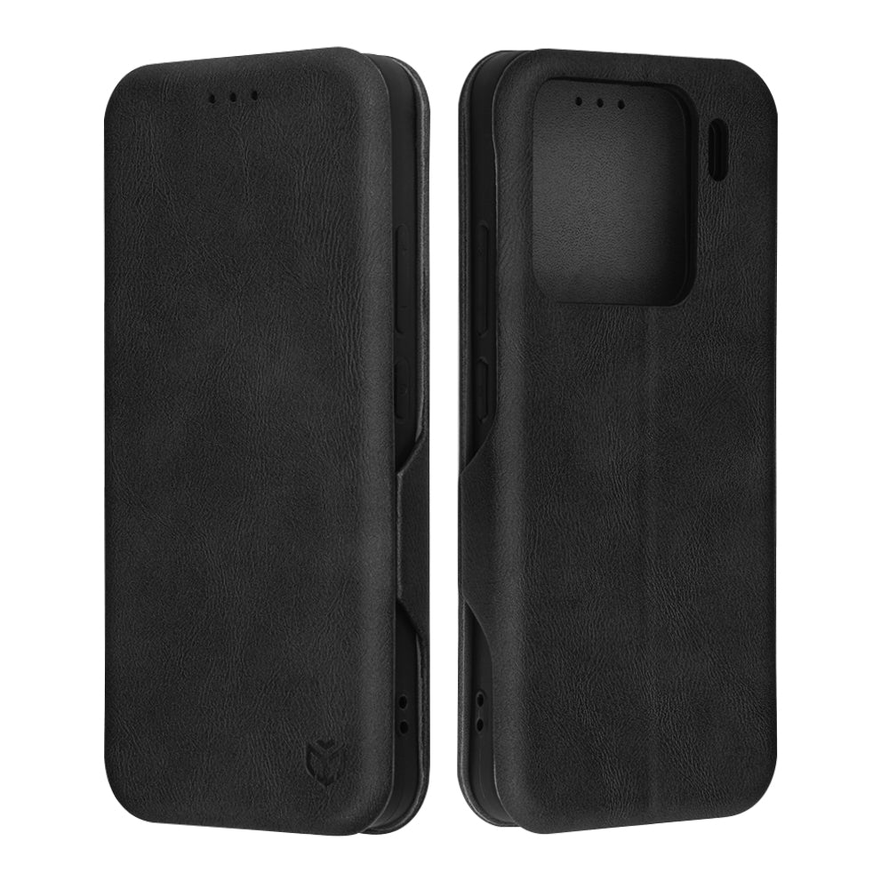 Funda para Xiaomi 15, Techsuit, Safe Wallet Plus, Negra