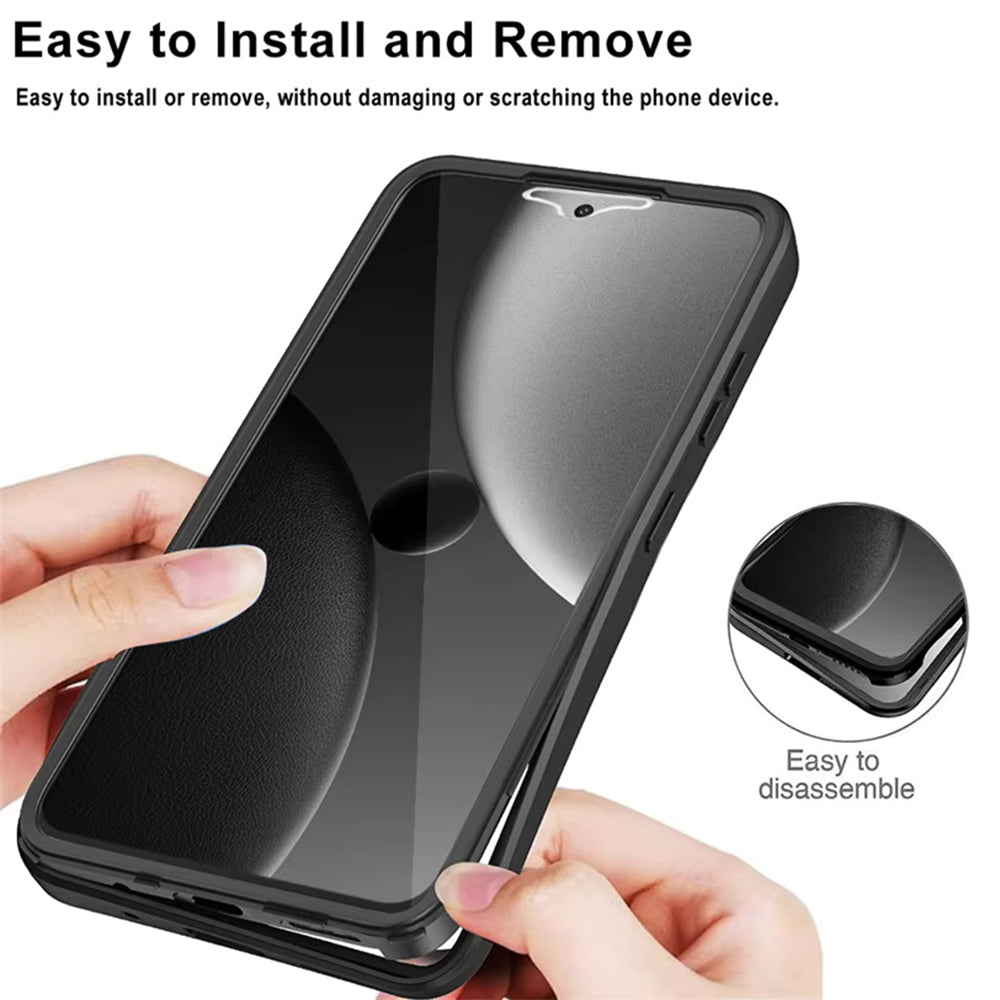 Funda para Xiaomi 15 Ultra, Techsuit, ColorVerse 360, Negra