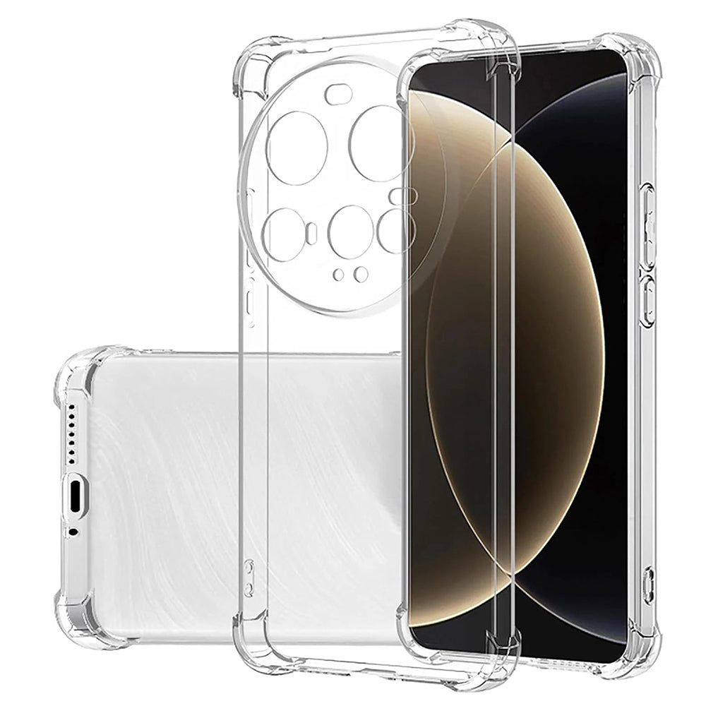 Funda para Xiaomi 15 Ultra, Techsuit, Transparente a prueba de golpes, Transparente