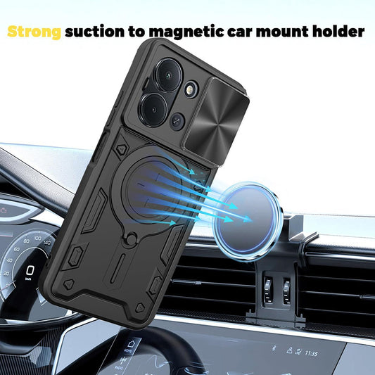 Funda para Xiaomi 15T Pro, Techsuit, CamGuard Pro, Negra
