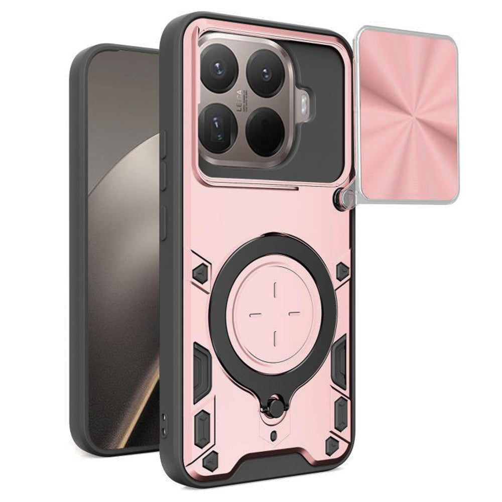 Funda para Xiaomi 15T Pro, Techsuit, CamGuard Pro, Rosa
