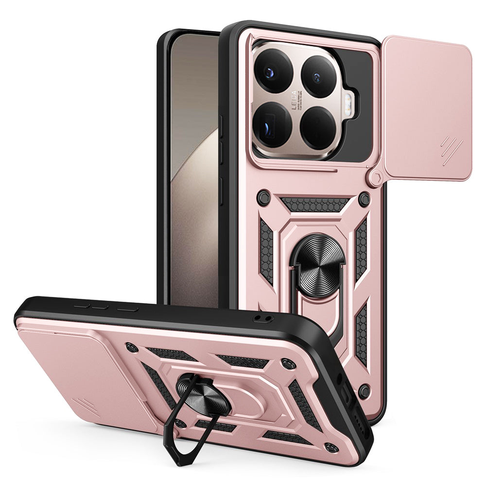 Funda para Xiaomi 15T Pro, Techsuit, CamShield, Rosa