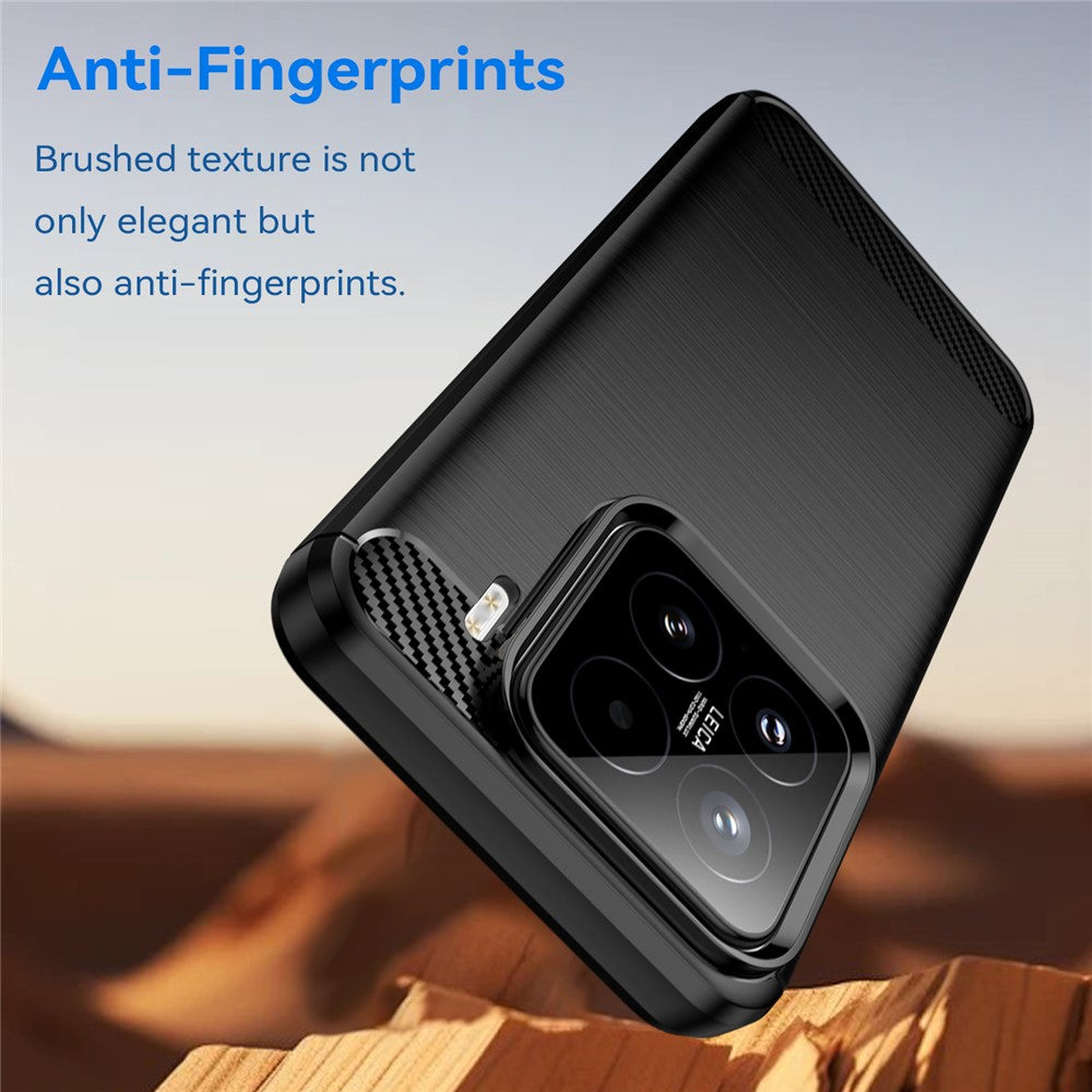 Funda para Xiaomi 15T Pro, Techsuit, Carbono, Negra