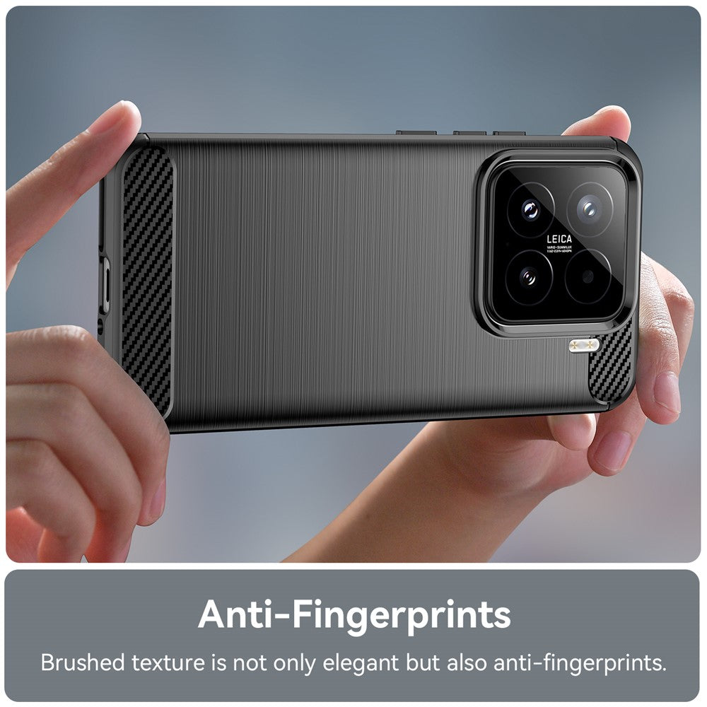 Funda para Xiaomi 15T Pro, Techsuit, Carbono, Negra