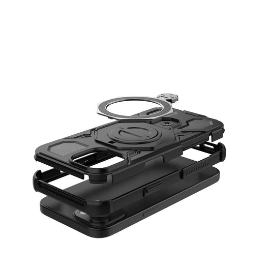 Funda para Xiaomi 15T Pro, Techsuit, Carbon Shield Pro, Azul.