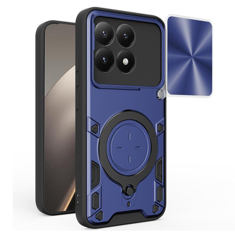 Funda para Xiaomi 15T, Techsuit, CamGuard Pro, Azul.