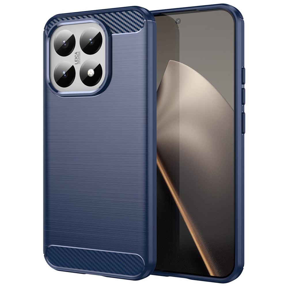 Funda para Xiaomi 15T, Techsuit, Carbono, Azul