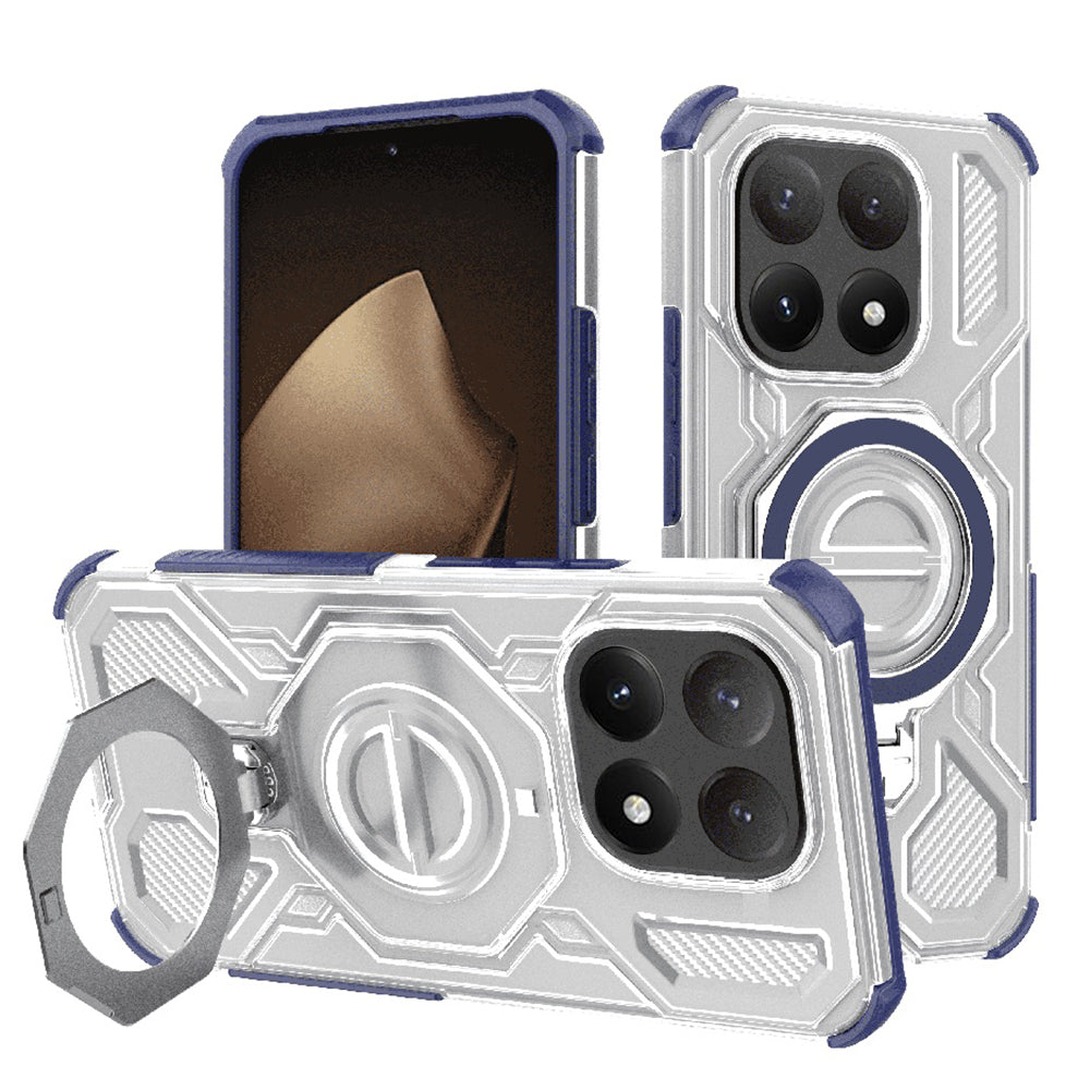Funda para Xiaomi 15T, Techsuit, Carbon Shield Pro, Azul.