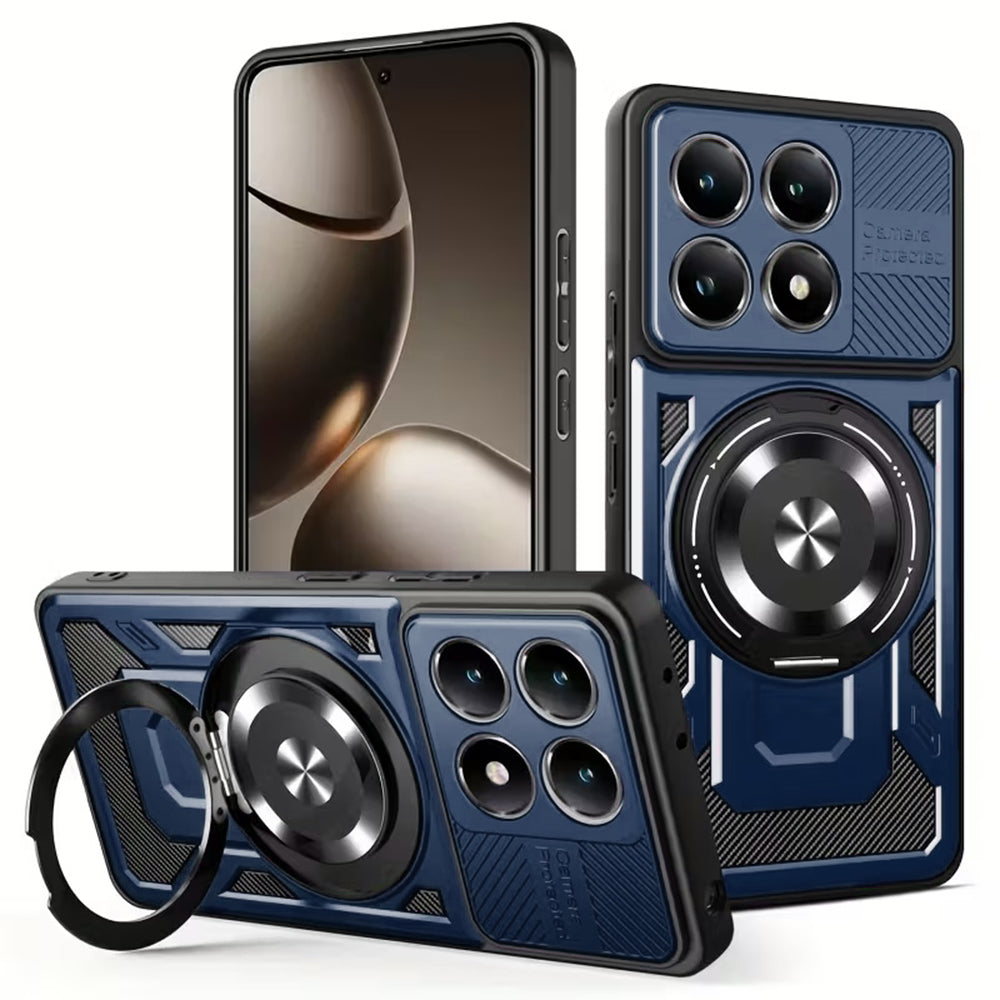Funda para Xiaomi 15T, Techsuit, RuggedCam, Azul.