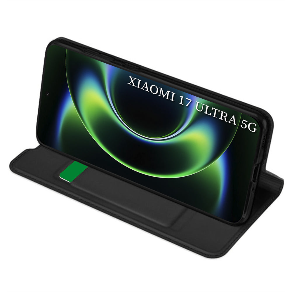 Funda para Xiaomi 17 Ultra, Techsuit, Magskin Book, Negra