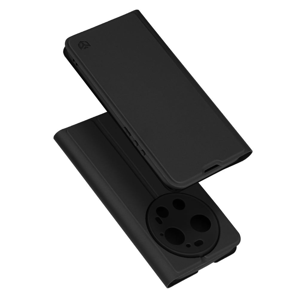 Funda para Xiaomi 17 Ultra, Techsuit, Magskin Book, Negra
