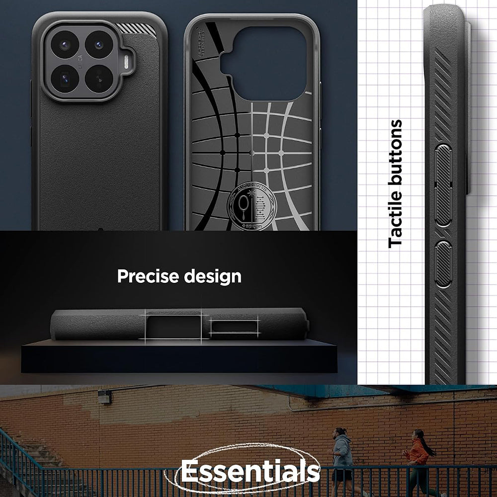 Case for Xiaomi 17T, Spigen, Rugged Armor, Black ACS11870