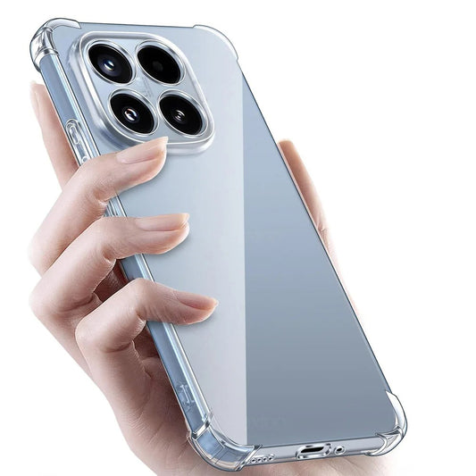 Funda para Xiaomi 17T, Techsuit, Antigolpes Transparente, Transparente