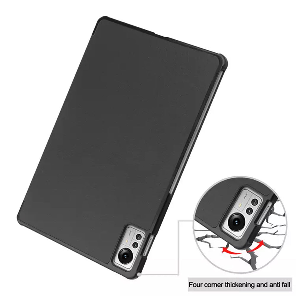 Funda para Xiaomi Pad 5 Pro 12.4, Techsuit, FoldPro, Negra