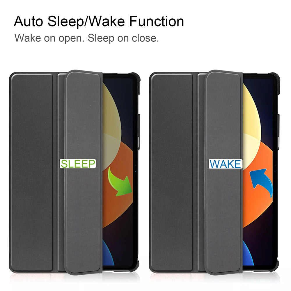 Funda para Xiaomi Pad 5 Pro 12.4, Techsuit, FoldPro, Negra